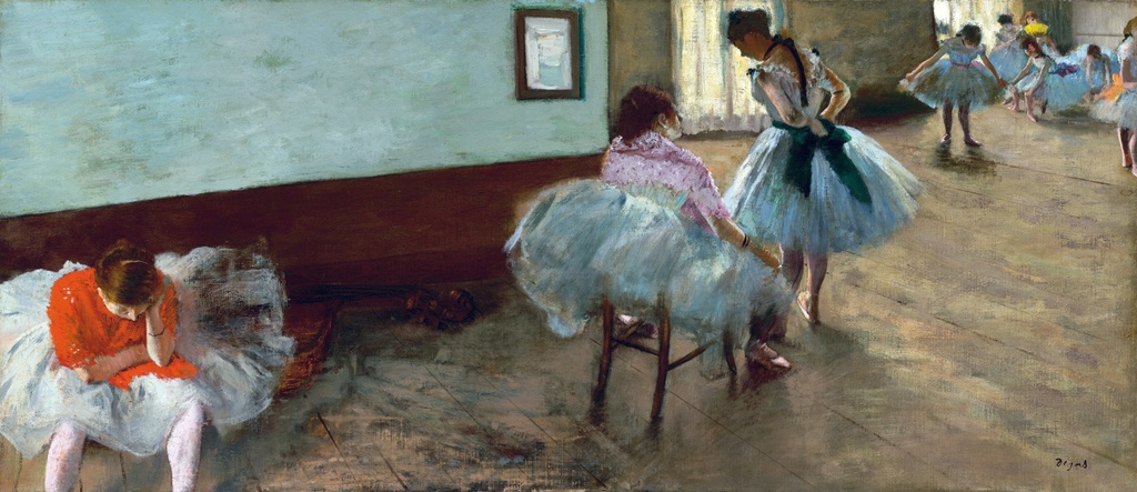 Čas plesa, Edgar Degas, The Dance Lesson, slika na platnu 8 Čas plesa, Edgar Degas, The Dance Lesson, slika na platnu - Slika 8