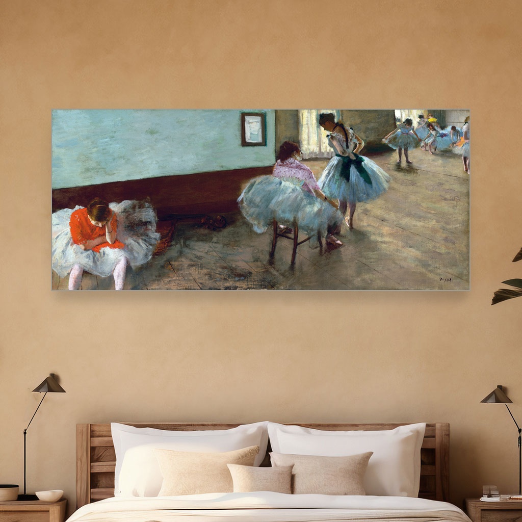 Čas plesa, Edgar Degas, The Dance Lesson, slika na platnu 5 Čas plesa, Edgar Degas, The Dance Lesson, slika na platnu - Slika 5