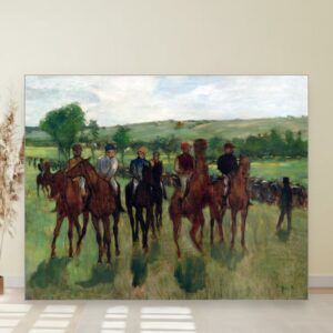 Jahači, Edgar Degas, The Riders, slika na platnu