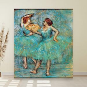 Dve plesačice, Edgar Degas, Two Dancers, slika na platnu