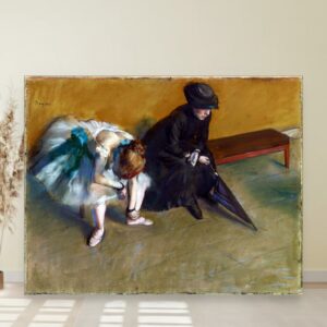 Čekanje, Edgar Degas, Waiting, slika na platnu