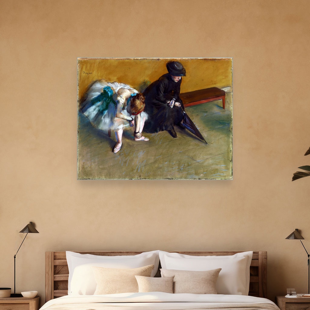 Čekanje, Edgar Degas, Waiting, slika na platnu 5 Čekanje, Edgar Degas, Waiting, slika na platnu - Slika 5