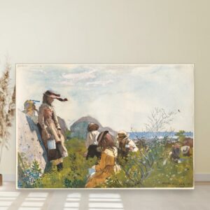 Berba kupina, Winslow Homer, Berry Pickers, slika na platnu