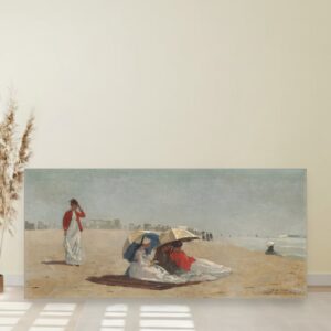 Plaža Ist Hemptona, Winslow Homer, East Hampton Beach, slika na platnu