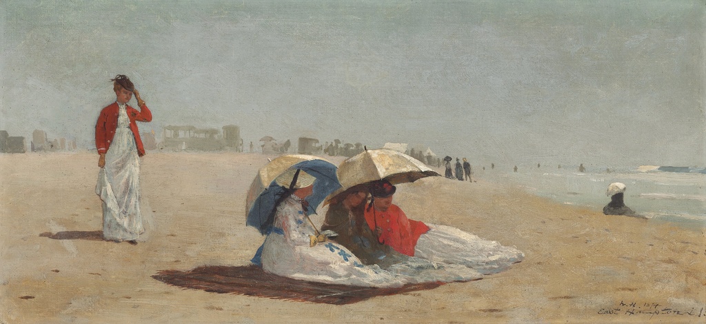 Plaža Ist Hemptona, Winslow Homer, East Hampton Beach, slika na platnu 8 Plaža Ist Hemptona, Winslow Homer, East Hampton Beach, slika na platnu - Slika 8
