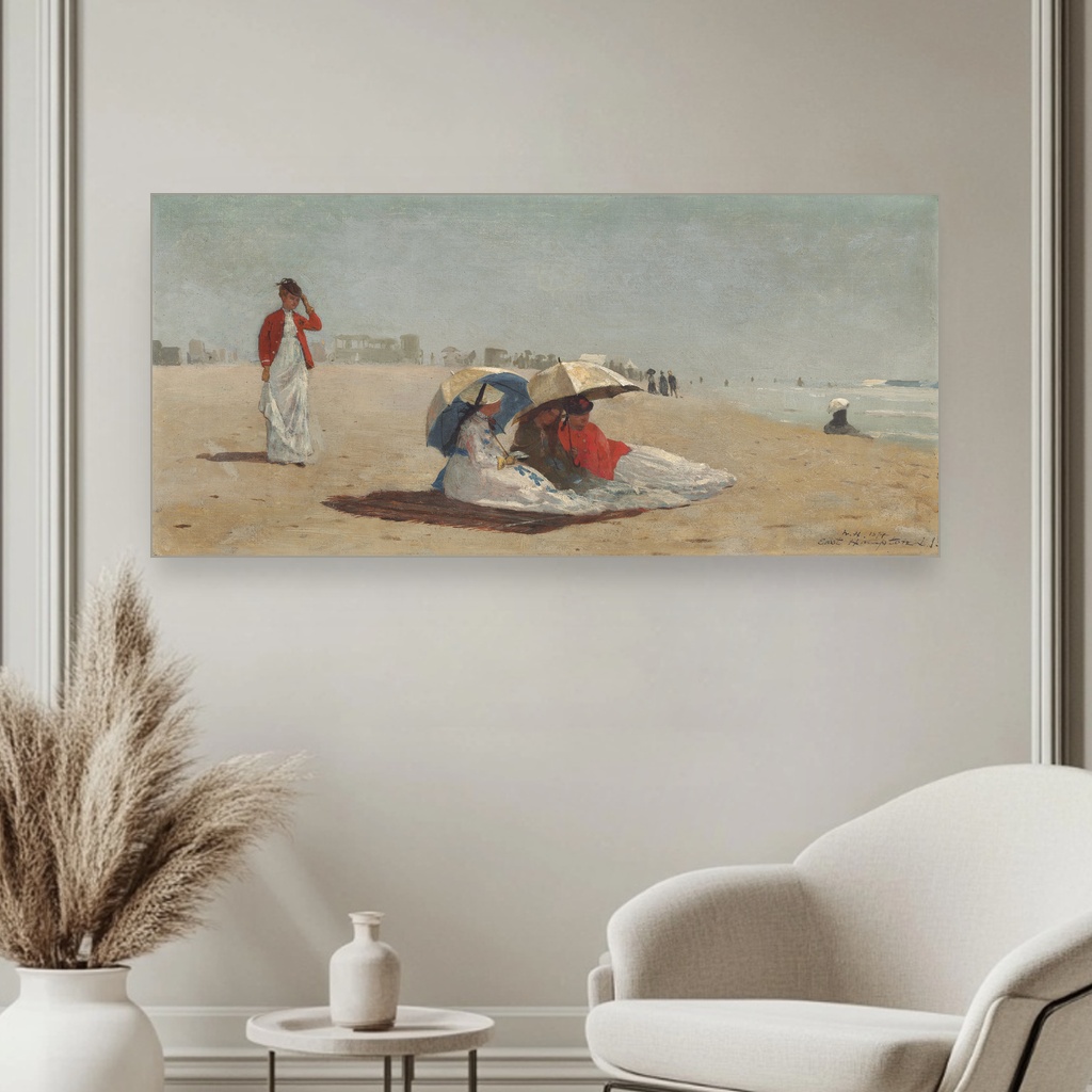 Plaža Ist Hemptona, Winslow Homer, East Hampton Beach, slika na platnu 3 Plaža Ist Hemptona, Winslow Homer, East Hampton Beach, slika na platnu - Slika 3