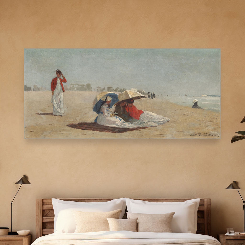 Plaža Ist Hemptona, Winslow Homer, East Hampton Beach, slika na platnu 5 Plaža Ist Hemptona, Winslow Homer, East Hampton Beach, slika na platnu - Slika 5