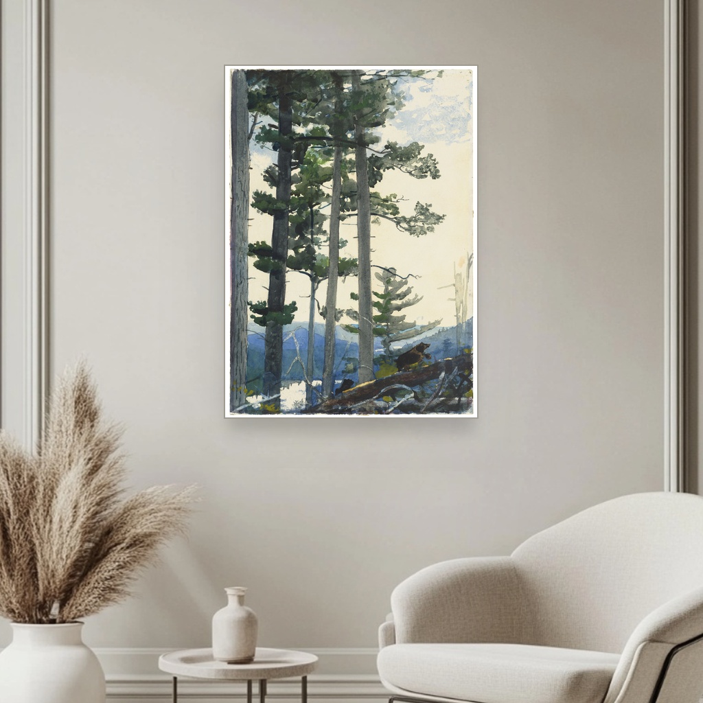 Stari doseljenici, Winslow Homer, Old Settlers, slika na platnu 3 Stari doseljenici, Winslow Homer, Old Settlers, slika na platnu - Slika 3