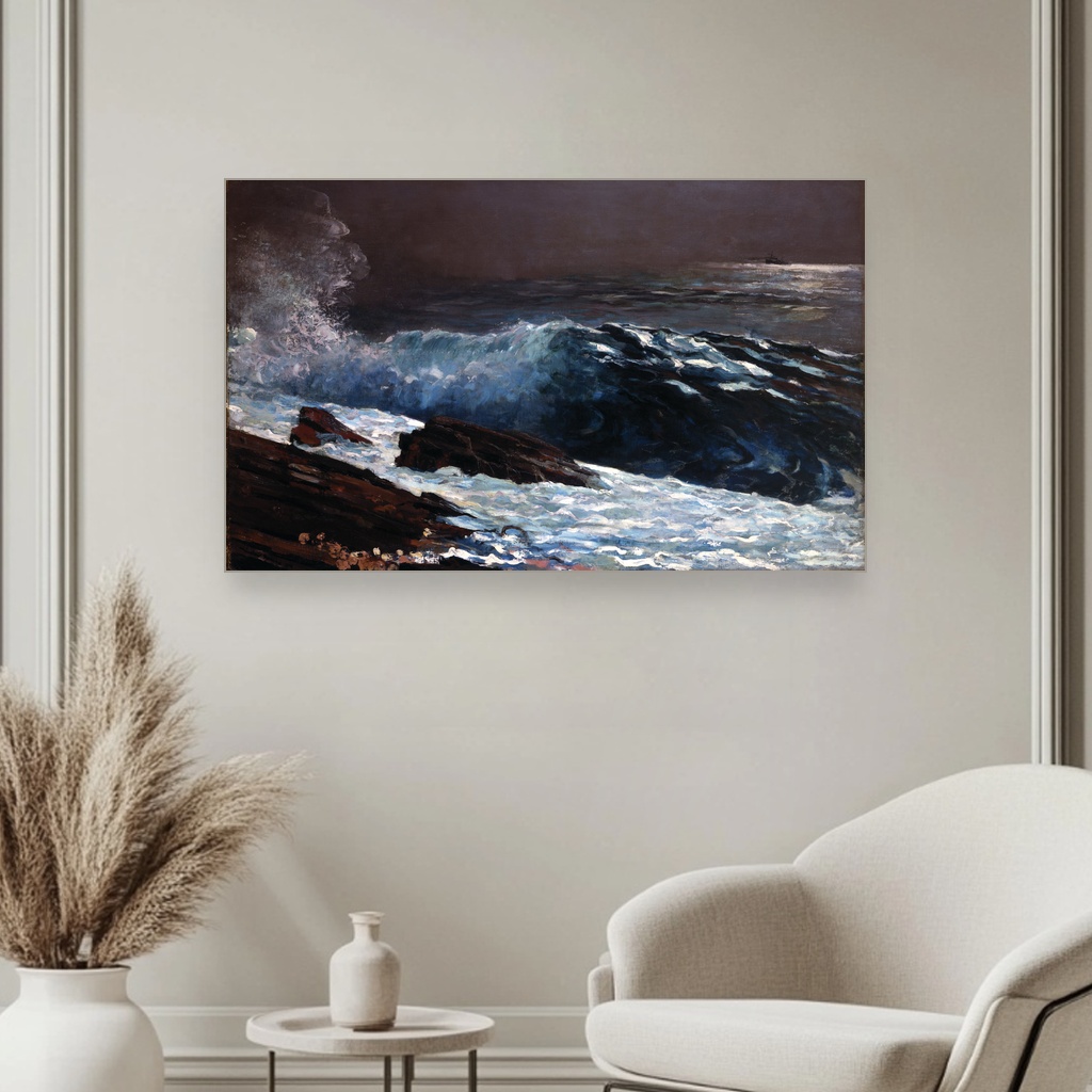 Sunčeva svetlost na obali, Winslow Homer, Sunlight on the Coast, slika na platnu 3 Sunčeva svetlost na obali, Winslow Homer, Sunlight on the Coast, slika na platnu - Slika 3