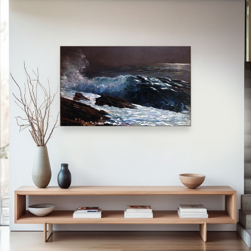 Sunčeva svetlost na obali, Winslow Homer, Sunlight on the Coast, slika na platnu 4 Sunčeva svetlost na obali, Winslow Homer, Sunlight on the Coast, slika na platnu - Slika 4