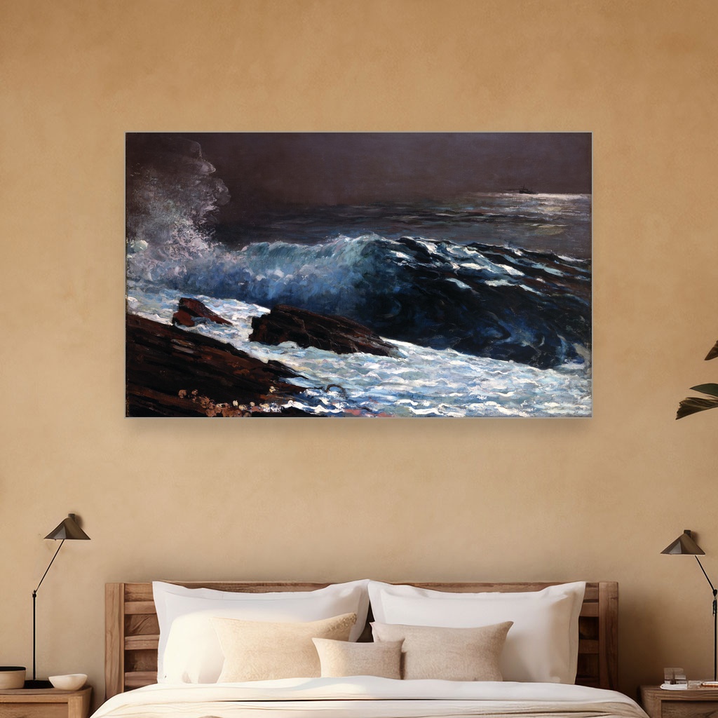 Sunčeva svetlost na obali, Winslow Homer, Sunlight on the Coast, slika na platnu 5 Sunčeva svetlost na obali, Winslow Homer, Sunlight on the Coast, slika na platnu - Slika 5