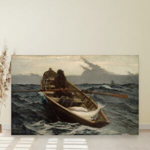 Upozorenje od magle, Winslow Homer, The Fog Warning, slika na platnu