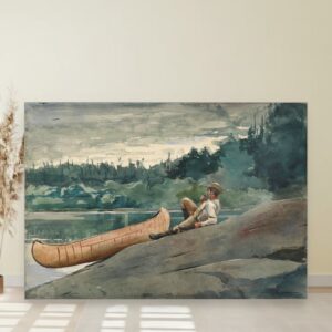 Vodič, Winslow Homer, The Guide, slika na platnu