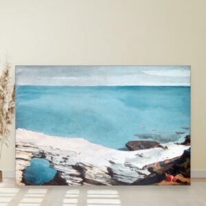Prirodni most, Winslow Homer, Natural Bridge Bermuda, slika na platnu