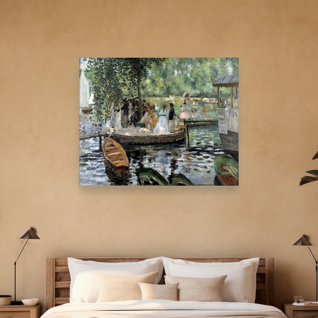 La Grenouillère, Pierre-Auguste Renoir, La Grenouillère, slika na platnu 5 La Grenouillère, Pierre-Auguste Renoir, La Grenouillère, slika na platnu - Slika 5