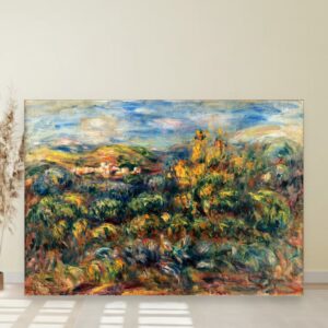 Pejzaž iz Cagnesa, Pierre-Auguste Renoir, Paysage de Cagnes, slika na platnu