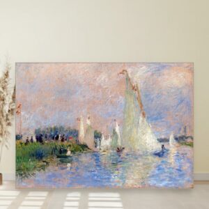 Regata u Argenteju, Pierre-Auguste Renoir, Regatta at Argenteuil, slika na platnu