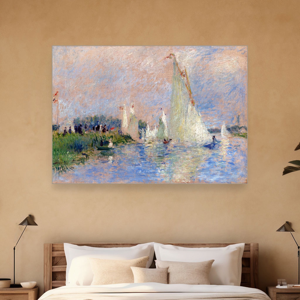 Regata u Argenteju, Pierre-Auguste Renoir, Regatta at Argenteuil, slika na platnu 5 Regata u Argenteju, Pierre-Auguste Renoir, Regatta at Argenteuil, slika na platnu - Slika 5