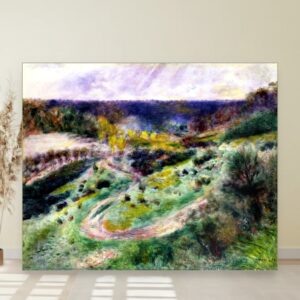 Put kod Vargemonta, Pierre-Auguste Renoir, Road at Wargemont, slika na platnu