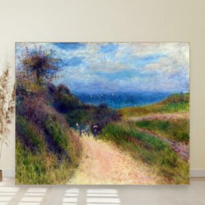 Put do Bernevala, Pierre-Auguste Renoir, Road to Berneval, slika na platnu
