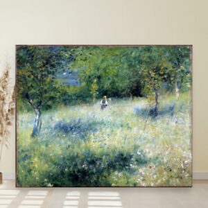 Proleće u Šatu, Pierre-Auguste Renoir, Spring at Chatou, slika na platnu
