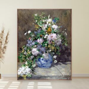 Prolećni buket, Pierre-Auguste Renoir, Spring Bouquet, slika na platnu