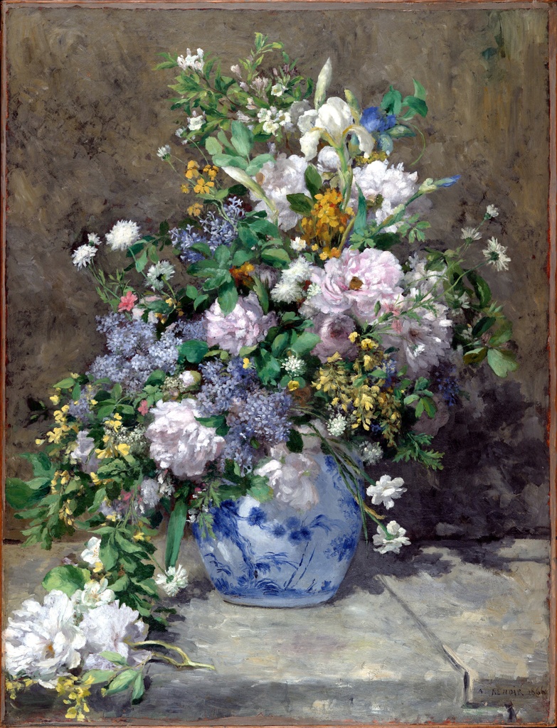 Prolećni buket, Pierre-Auguste Renoir, Spring Bouquet, slika na platnu 8 Prolećni buket, Pierre-Auguste Renoir, Spring Bouquet, slika na platnu - Slika 8