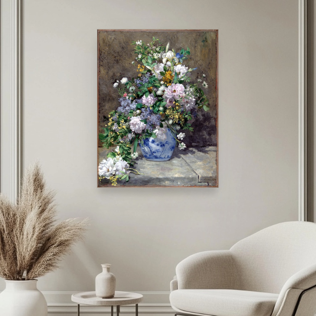 Prolećni buket, Pierre-Auguste Renoir, Spring Bouquet, slika na platnu 3 Prolećni buket, Pierre-Auguste Renoir, Spring Bouquet, slika na platnu - Slika 3