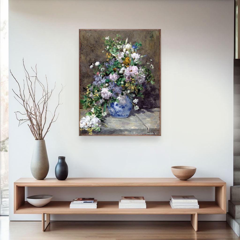 Prolećni buket, Pierre-Auguste Renoir, Spring Bouquet, slika na platnu 4 Prolećni buket, Pierre-Auguste Renoir, Spring Bouquet, slika na platnu - Slika 4