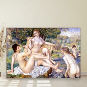 Velike kupalice, Pierre-Auguste Renoir, The Large Bathers, slika na platnu