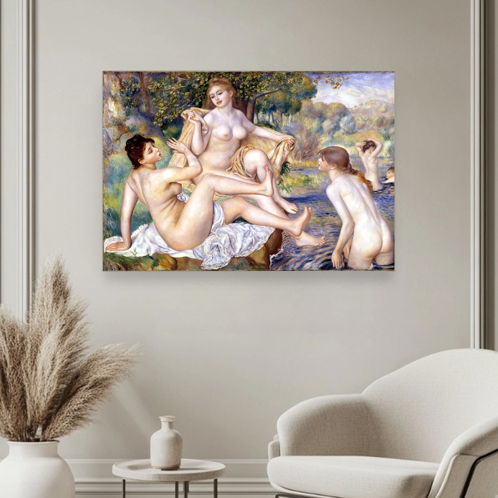 Velike kupalice, Pierre-Auguste Renoir, The Large Bathers, slika na platnu 3 Velike kupalice, Pierre-Auguste Renoir, The Large Bathers, slika na platnu - Slika 3