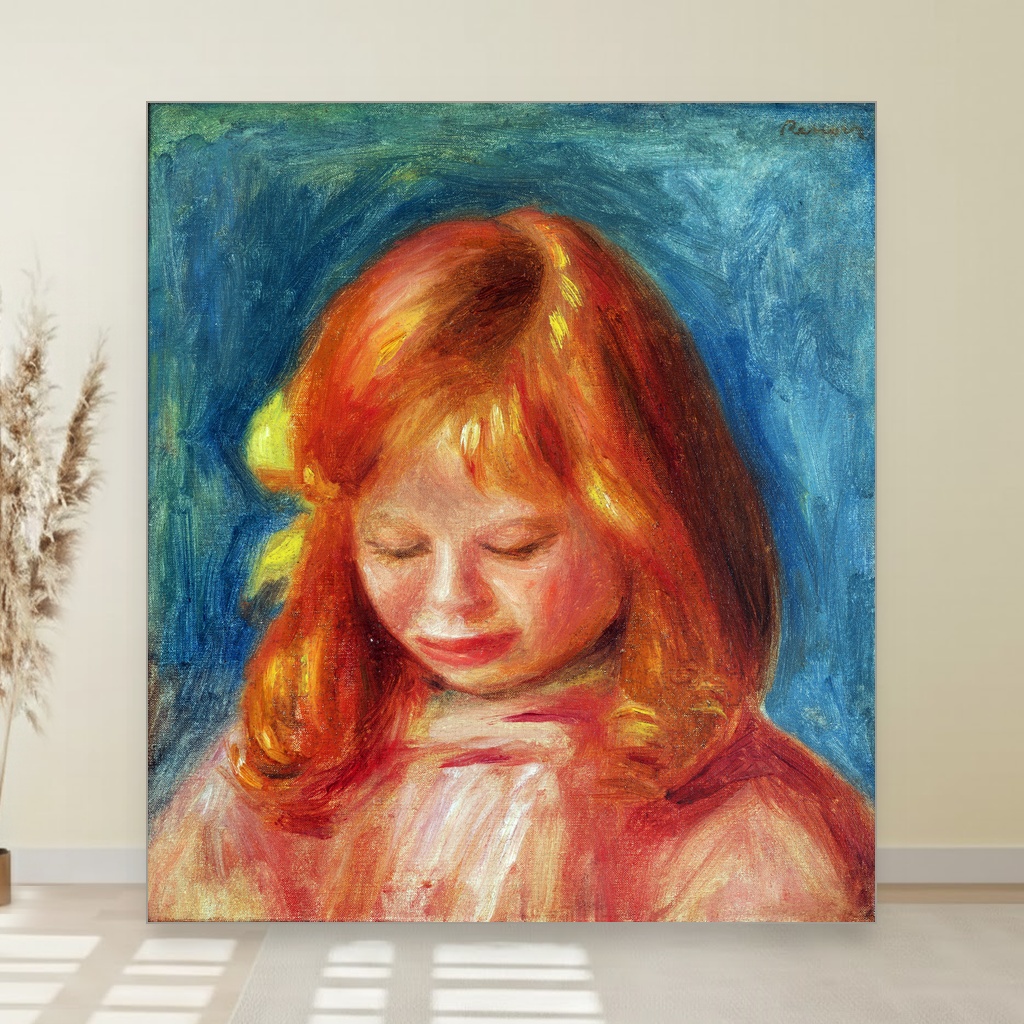 Portret Žan Renoara, Pjer Ogist Renoar, Retrato de Jean Renoir, slika na platnu 1 Portret Žan Renoara, Pjer Ogist Renoar, Retrato de Jean Renoir, slika na platnu