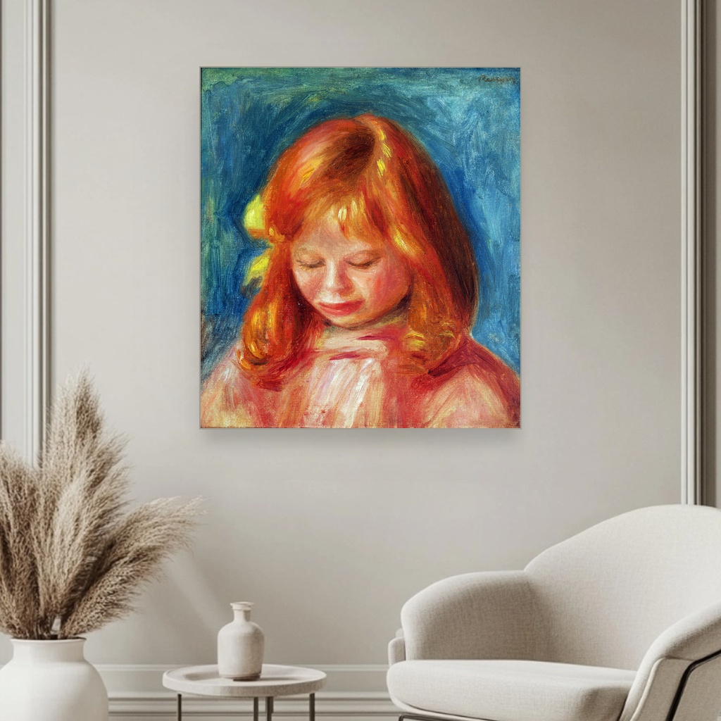 Portret Žan Renoara, Pjer Ogist Renoar, Retrato de Jean Renoir, slika na platnu 3 Portret Žan Renoara, Pjer Ogist Renoar, Retrato de Jean Renoir, slika na platnu - Slika 3