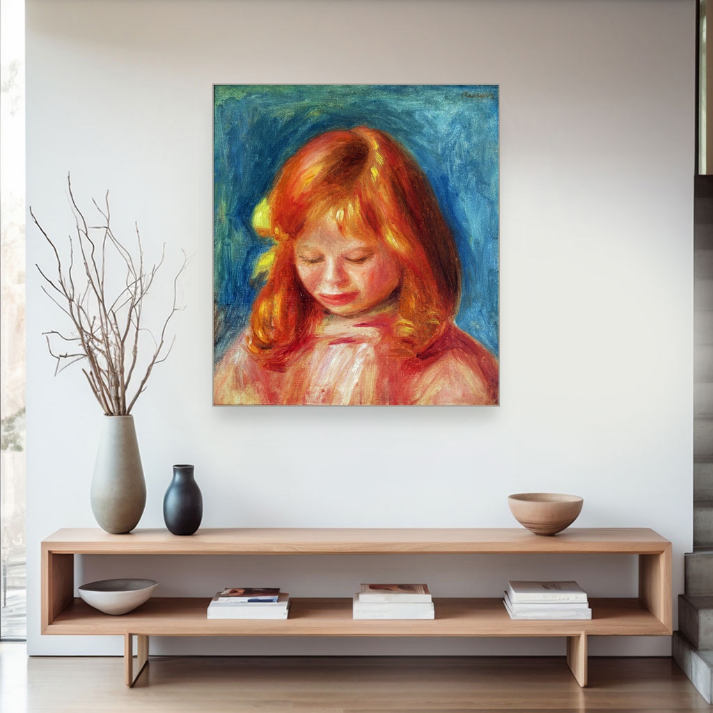 Portret Žan Renoara, Pjer Ogist Renoar, Retrato de Jean Renoir, slika na platnu 4 Portret Žan Renoara, Pjer Ogist Renoar, Retrato de Jean Renoir, slika na platnu - Slika 4