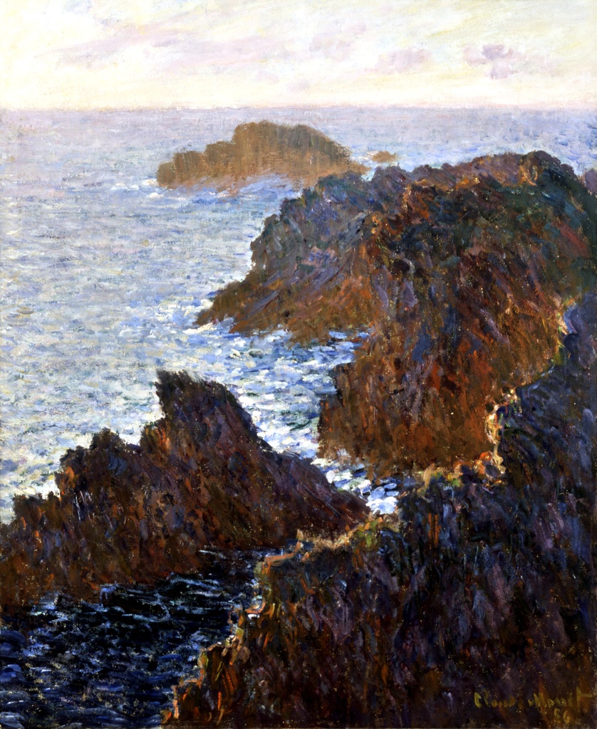 Stene na Belle-Isle, Paul Signac, Rocks at Belle-Isle Port-Domois, slika na platnu 8 Stene na Belle-Isle, Paul Signac, Rocks at Belle-Isle Port-Domois, slika na platnu - Slika 8
