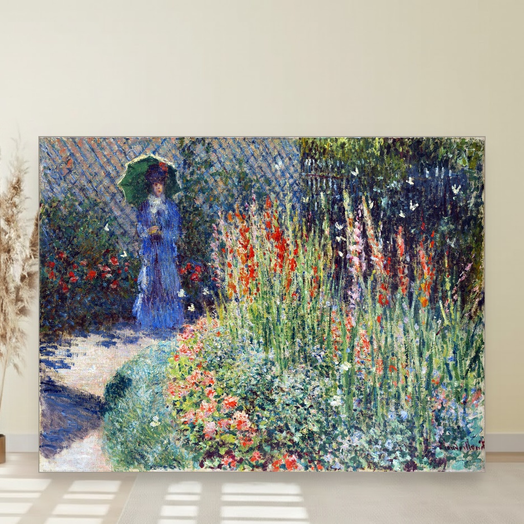 Zaokrugljeni cvećnjak, George Inness, Rounded Flower Bed, slika na platnu 1 Zaokrugljeni cvećnjak, George Inness, Rounded Flower Bed, slika na platnu