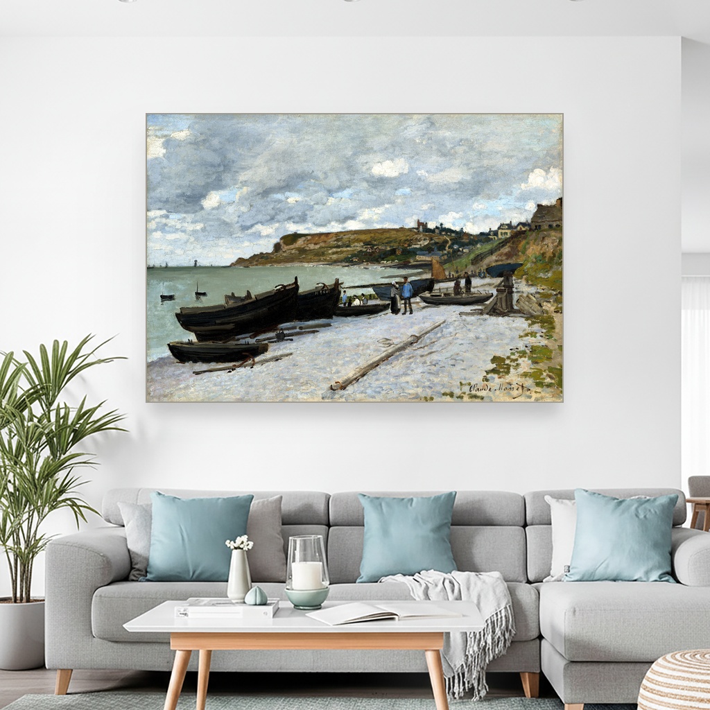 Sveti Adres, Klod Mone, Sainte-Adresse, slika na platnu 2 Sveti Adres, Klod Mone, Sainte-Adresse, slika na platnu - Slika 2