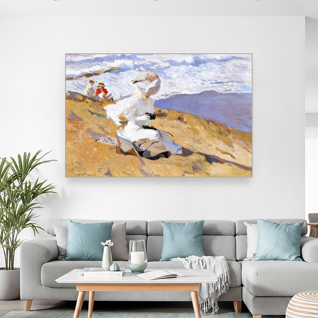 Trenutak u Biaricu, Joaquín Sorolla, Snapshot Biarritz, slika na platnu 2 Trenutak u Biaricu, Joaquín Sorolla, Snapshot Biarritz, slika na platnu - Slika 2