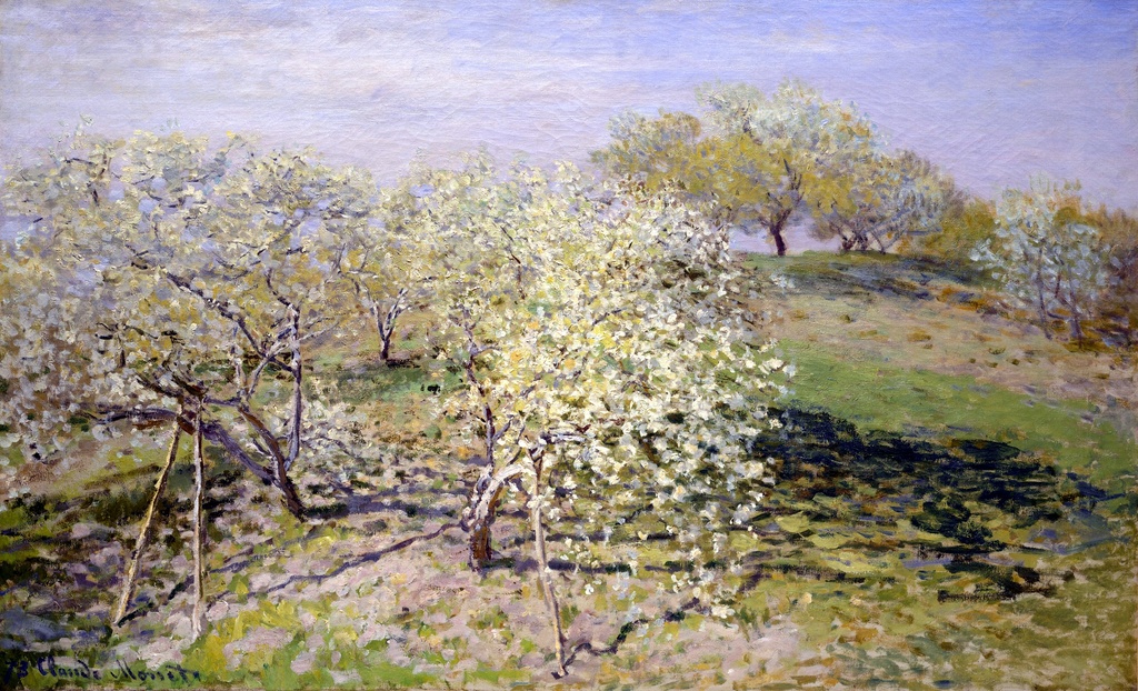 Proleće cvetajuće voćke, Isaac Levitan, Spring Fruit Trees in Bloom, slika na platnu 8 Proleće cvetajuće voćke, Isaac Levitan, Spring Fruit Trees in Bloom, slika na platnu - Slika 8