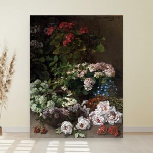 Prolećno cveće, Claude Monet, Spring Flowers, slika na platnu