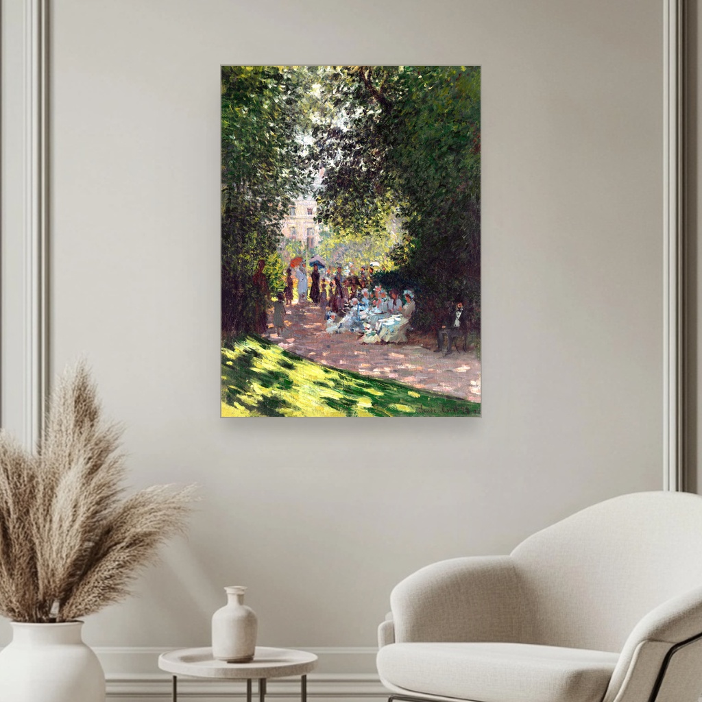 Park Monceau, Camille Pissarro, The Parc Monceau, slika na platnu 3 Park Monceau, Camille Pissarro, The Parc Monceau, slika na platnu - Slika 3