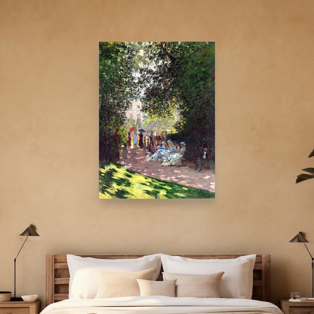 Park Monceau, Camille Pissarro, The Parc Monceau, slika na platnu 5 Park Monceau, Camille Pissarro, The Parc Monceau, slika na platnu - Slika 5