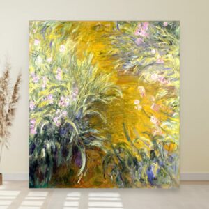 Put kroz irise, Vincent van Gogh, The Path through the Irises, slika na platnu