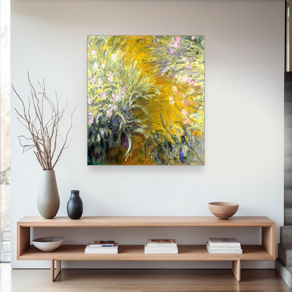 Put kroz irise, Vincent van Gogh, The Path through the Irises, slika na platnu 4 Put kroz irise, Vincent van Gogh, The Path through the Irises, slika na platnu - Slika 4