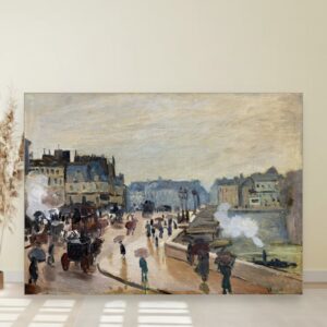 Most Pont Neuf, Claude Monet, The Pont Neuf, slika na platnu