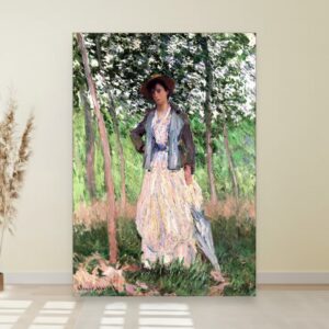 Šetalica, Claude Monet, The Stroller, slika na platnu