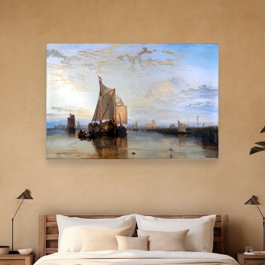 Dordrecht brod sa reke iz Roterdama, J M W Turner, Dort packet-boat from Rotterdam becalmed, slika na platnu 5 Dordrecht brod sa reke iz Roterdama, J M W Turner, Dort packet-boat from Rotterdam becalmed, slika na platnu - Slika 5