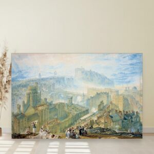 Edinburg sa Kalton Hila, J M W Turner, Edinburgh from Calton Hill, slika na platnu