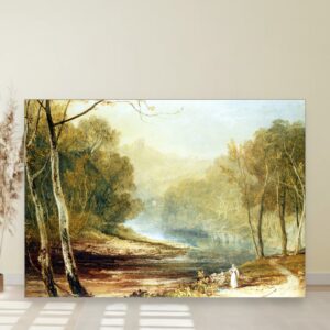 Hekfoll kod Ripona, J M W Turner, Hackfall near Ripon, slika na platnu