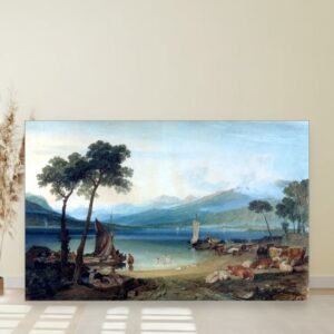 Jezero Ženeva i Mont Blan, J. M. W. Turner, Lake Geneva and Mount Blanc, slika na platnu